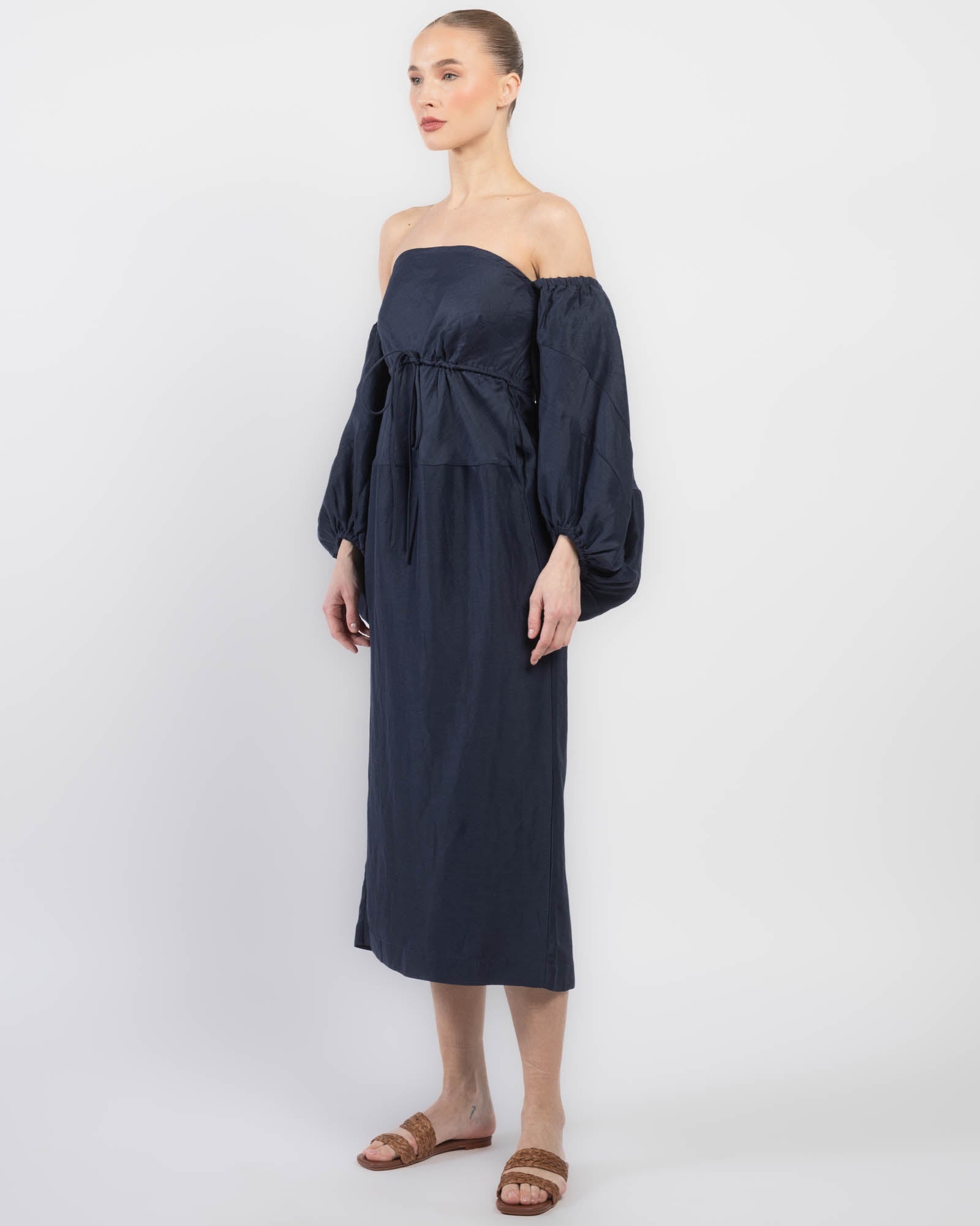 Balloon Sleeve Dress