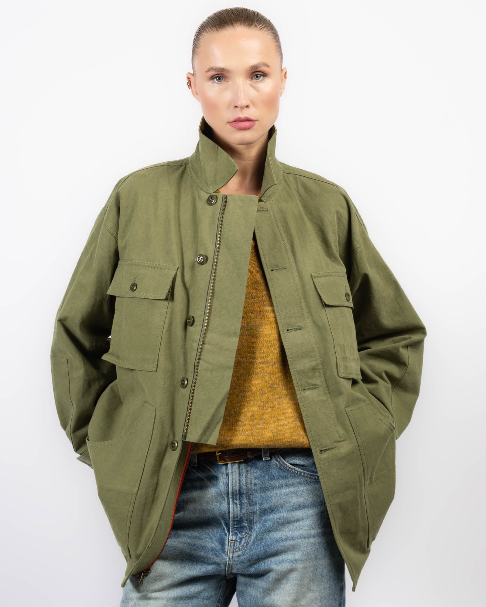 Parka à doublure matelassée