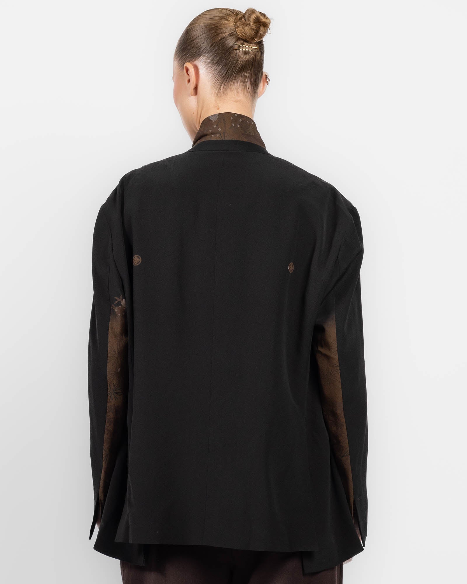Oversized Double-Breasted Jacket