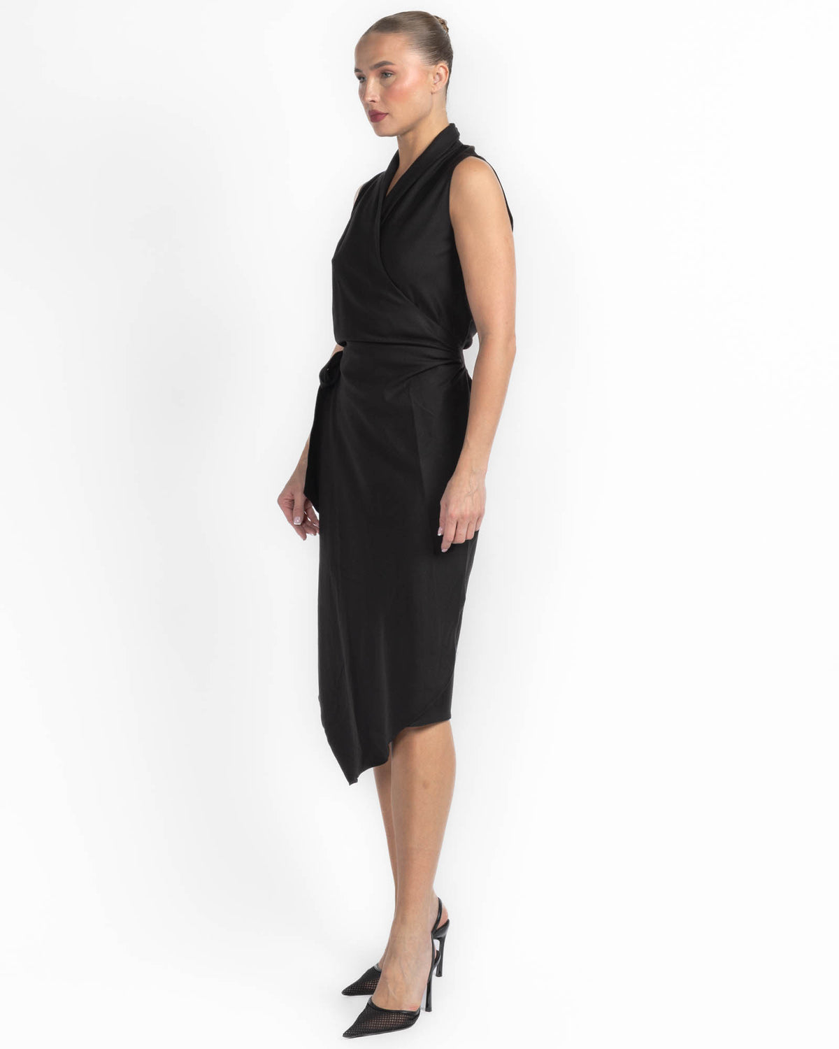 Victor Dress Heavy Satin