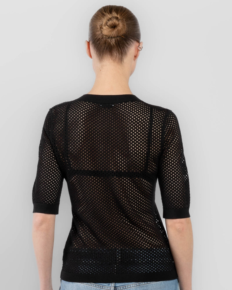 Mesh Sweater