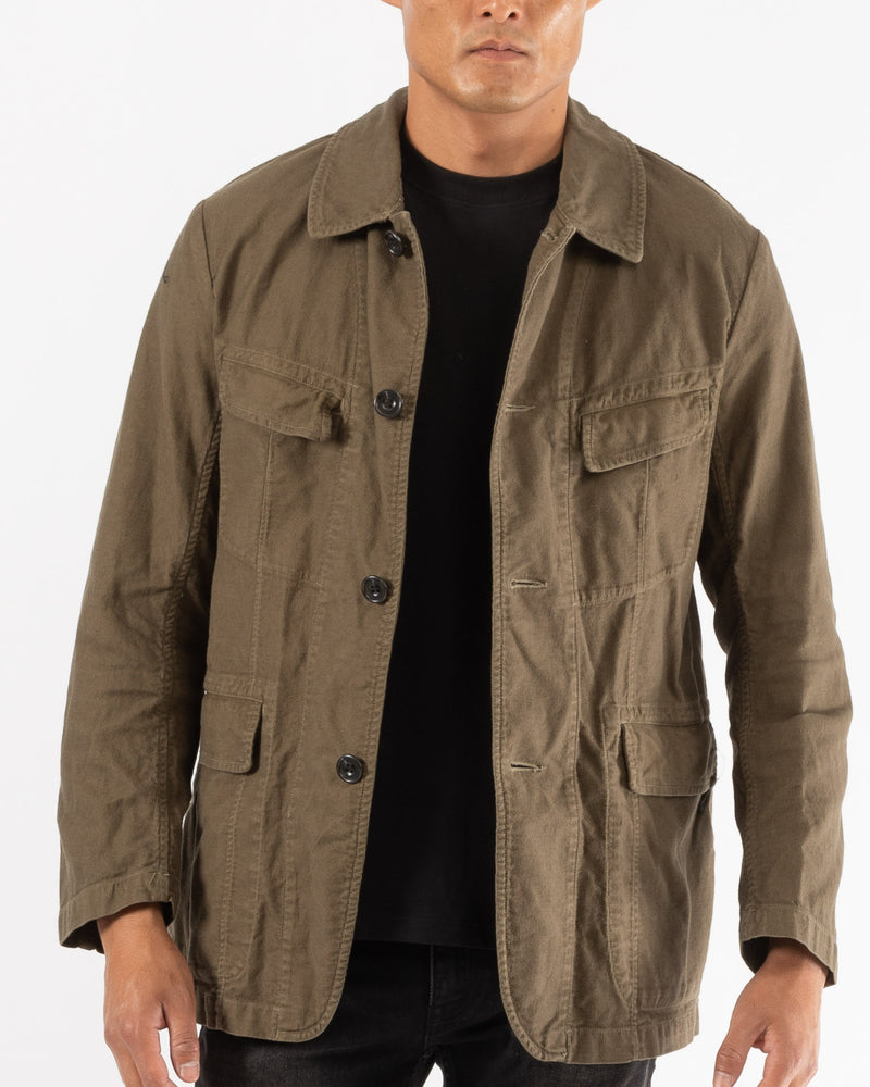 Corduroy Coverall Jacket