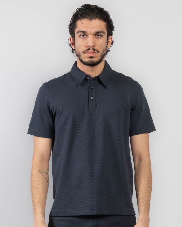 Textured Polo Shirt