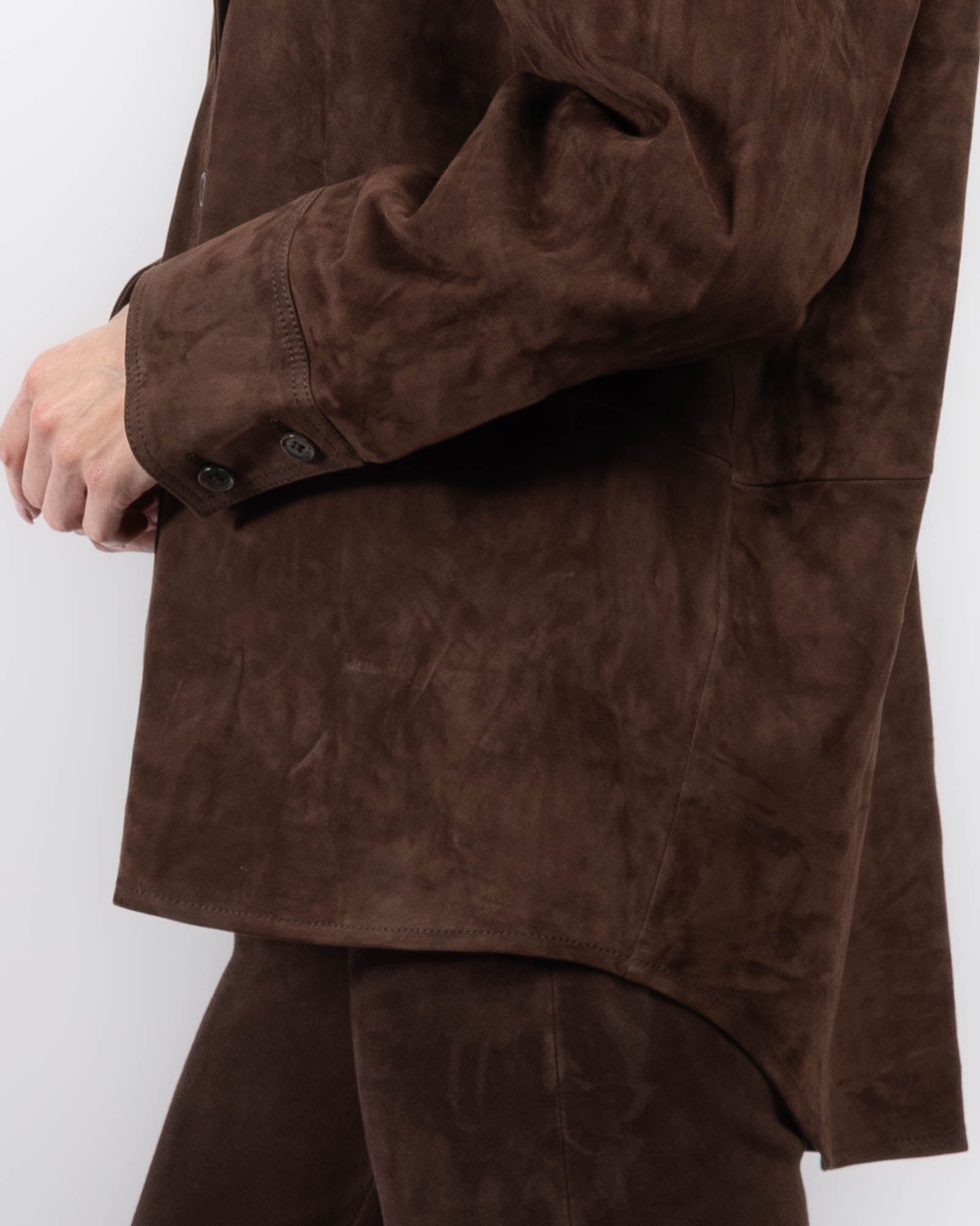 Catarine Lamb Suede Jacket