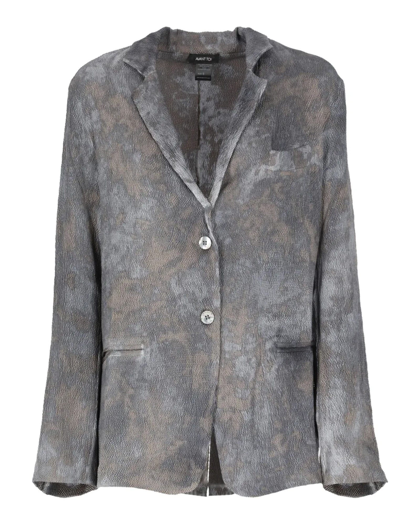 Camo Silk Rever Jacket