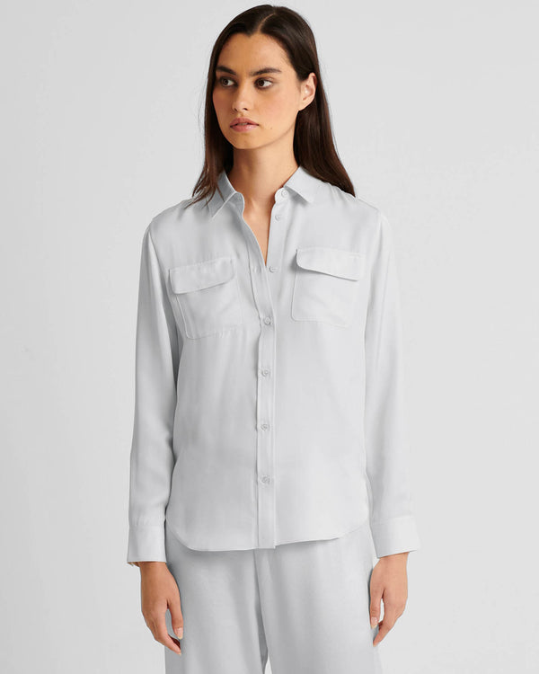 Silk Utility Shirt