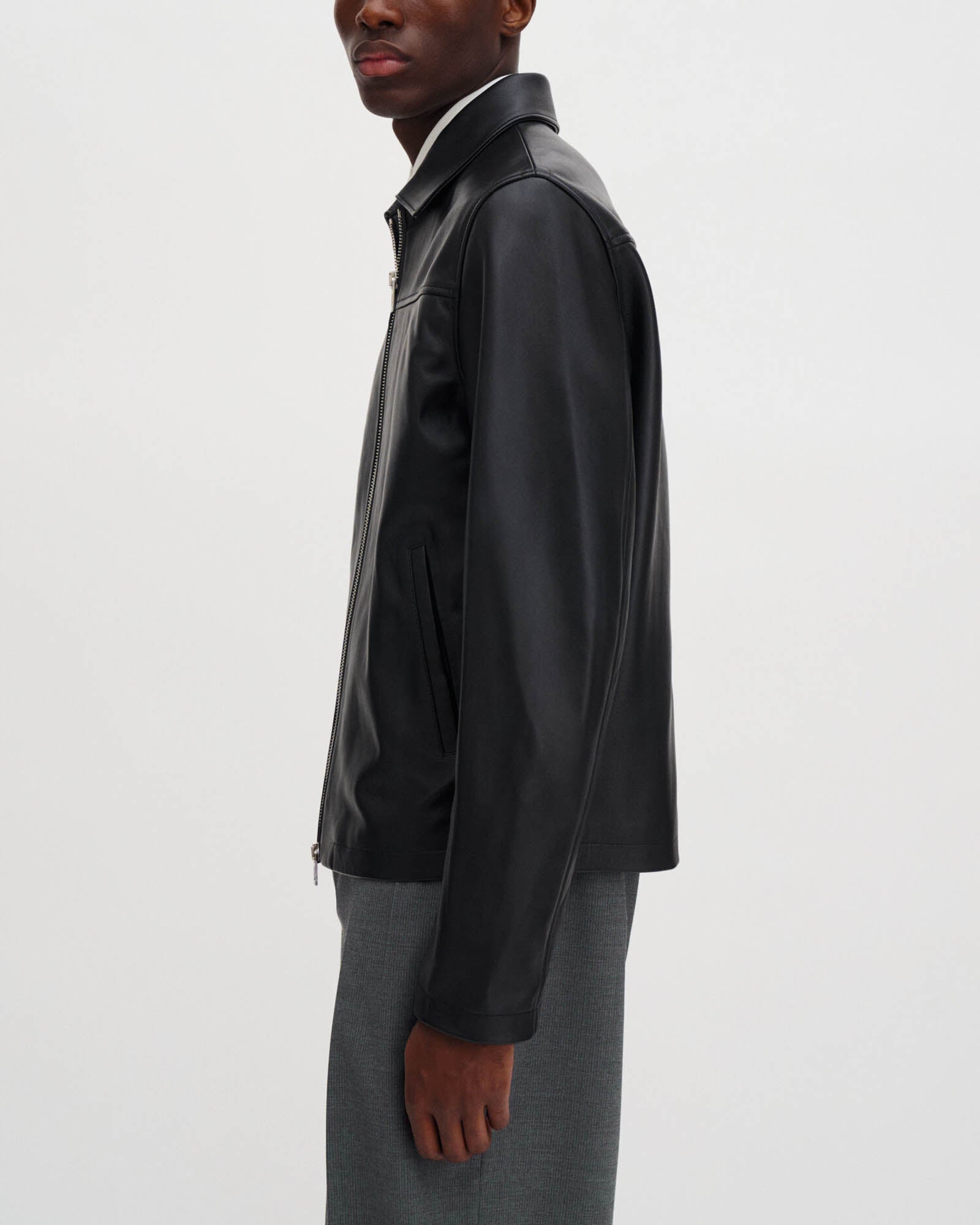 Leather Coach Jacket