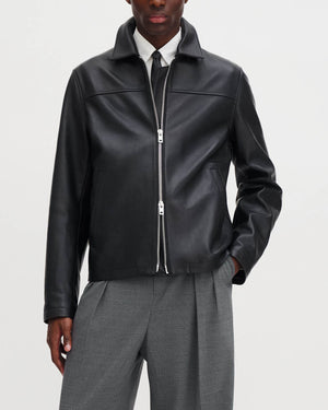 Leather Coach Jacket