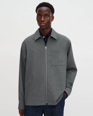 Pinstripe Track Shirt