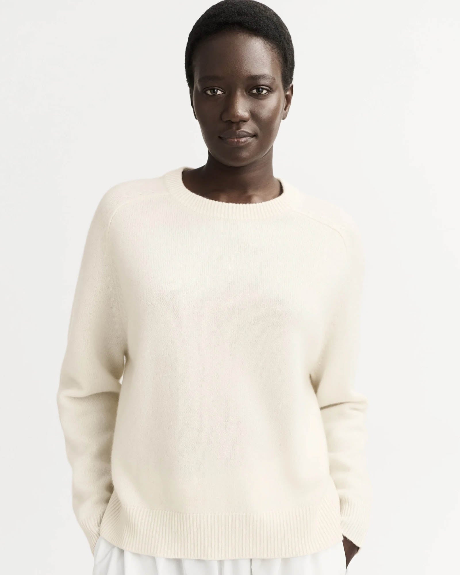SOFT GOAT Boyfriend Sweater