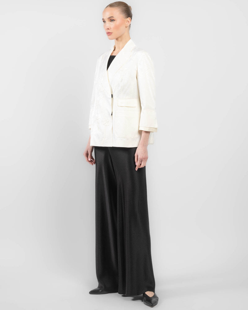 Double-Breasted Traditional Kimono Jacket