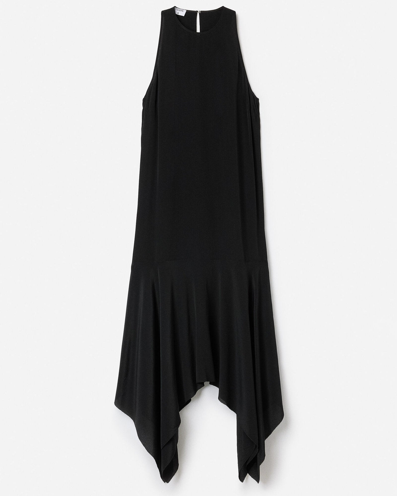Scarf Hem Dress