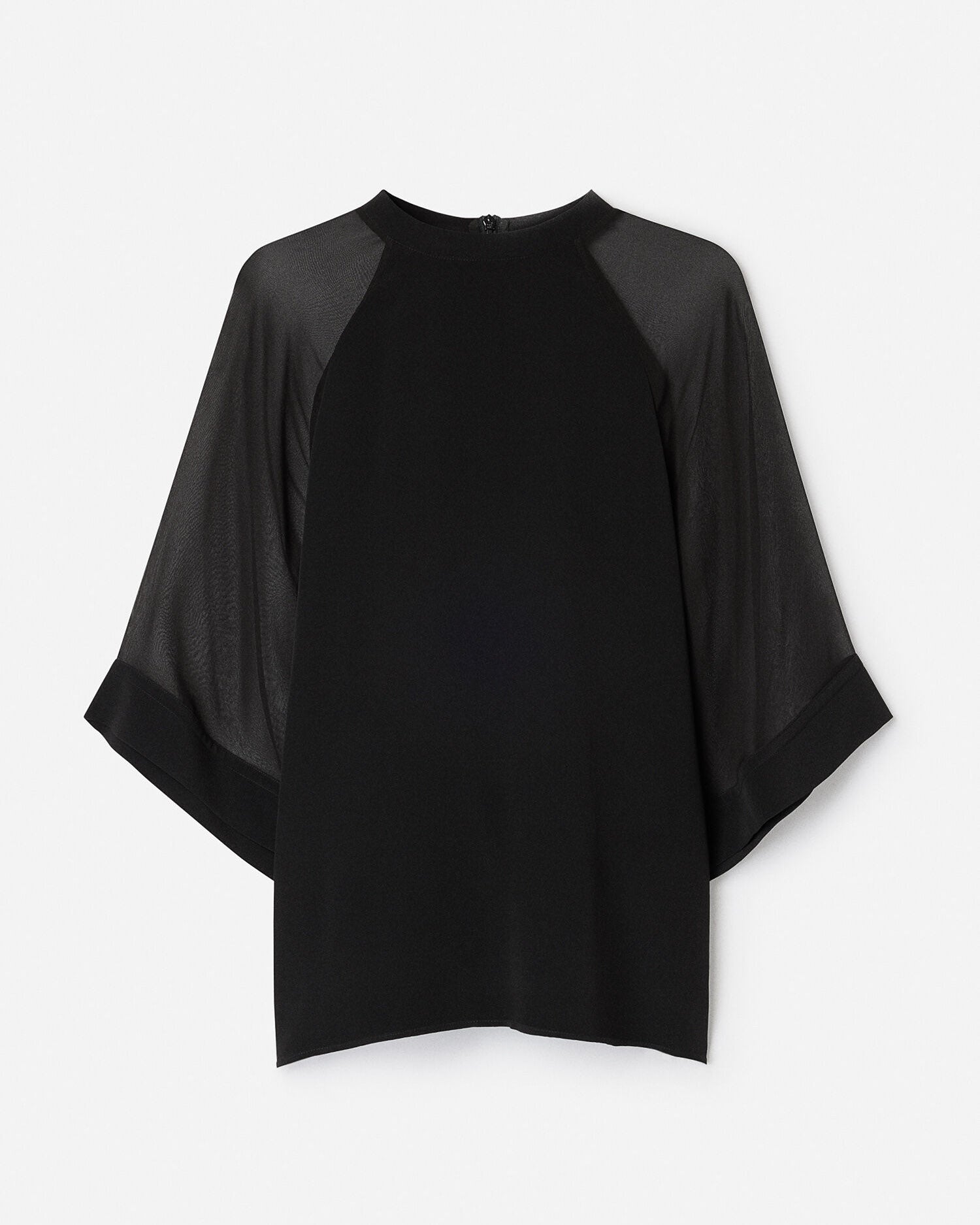 Sheer Raglan Blouse
