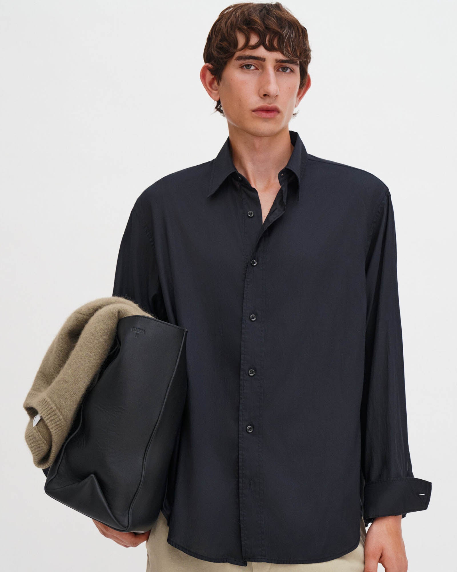 Relaxed Voile Shirt
