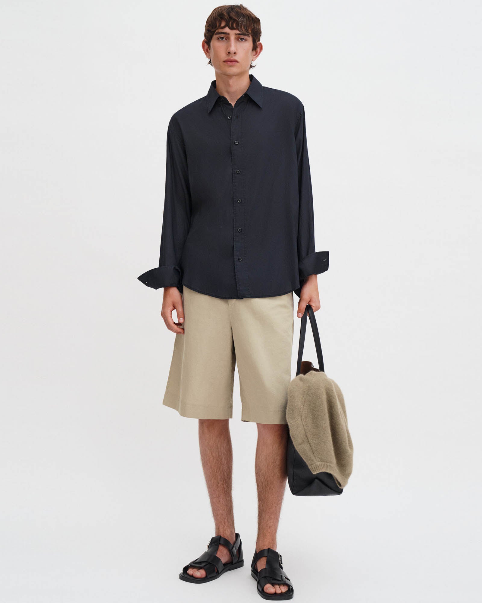 Relaxed Voile Shirt