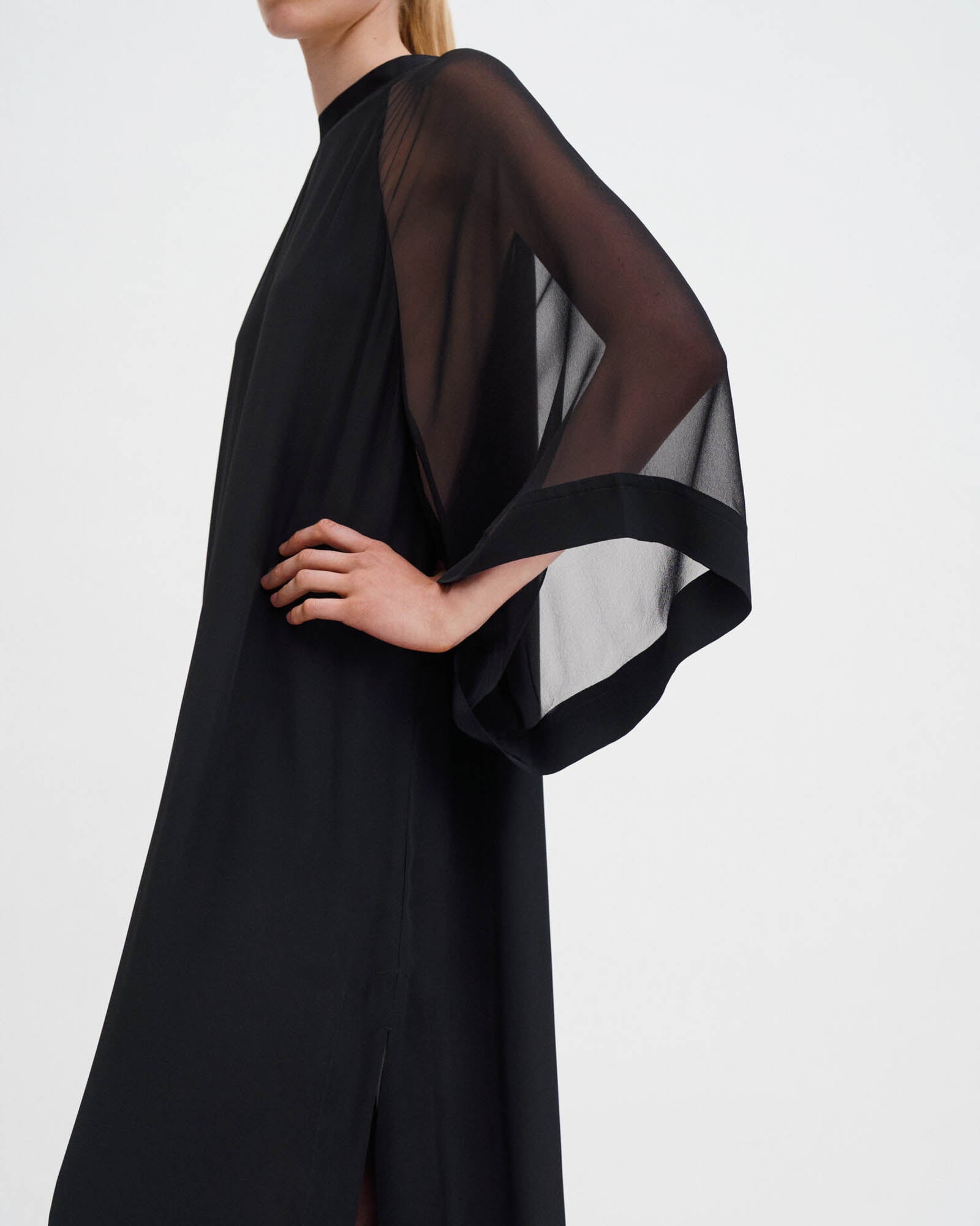 Sheer Raglan Kaftan