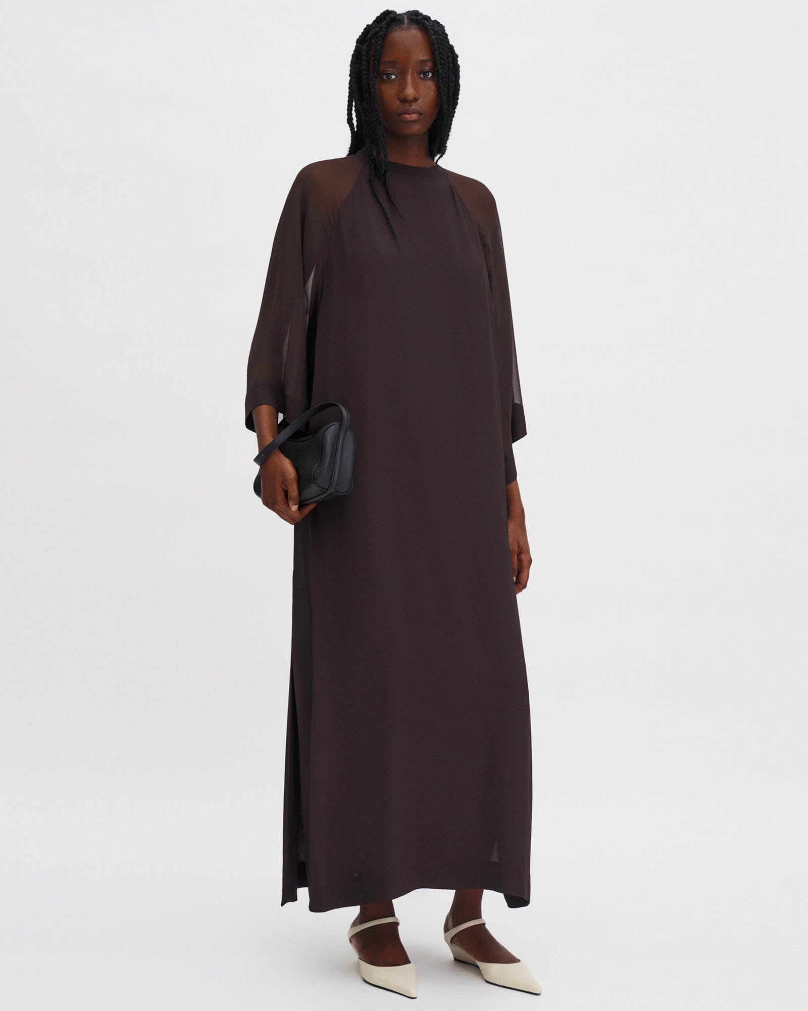 Sheer Raglan Kaftan