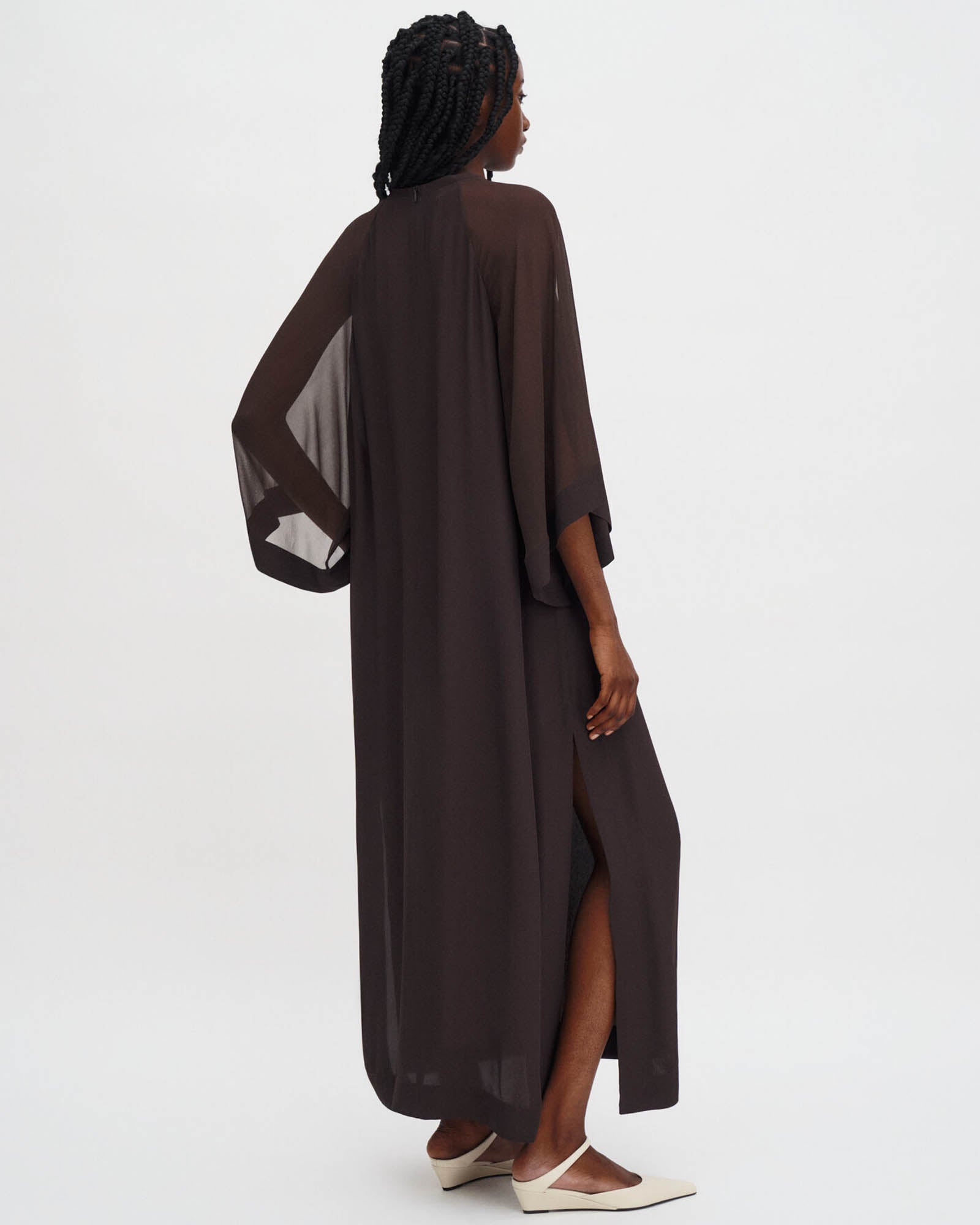 Sheer Raglan Kaftan