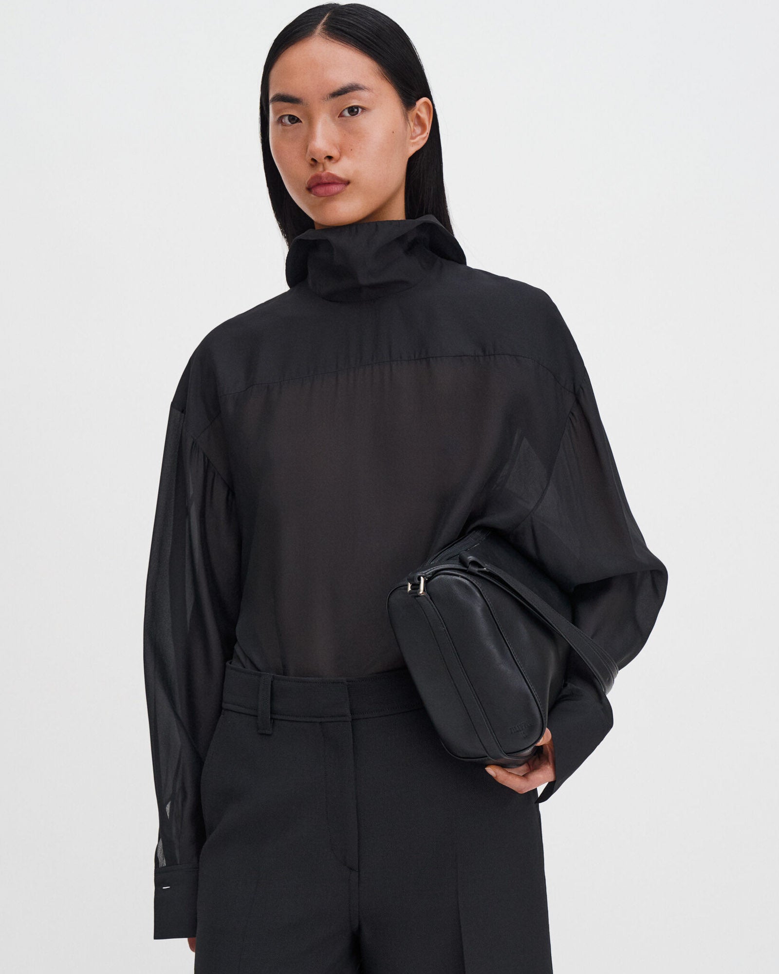 Fold Collar Blouse