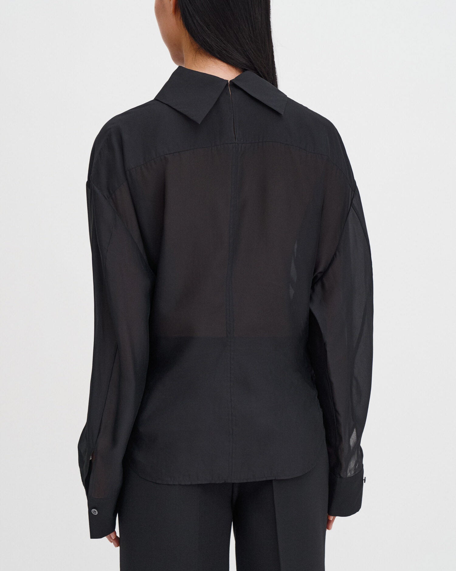 Fold Collar Blouse