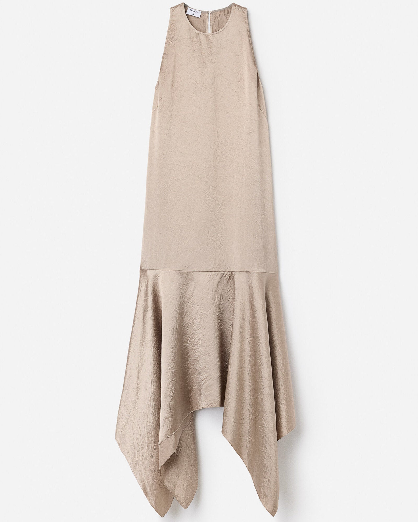 Scarf Hem Dress