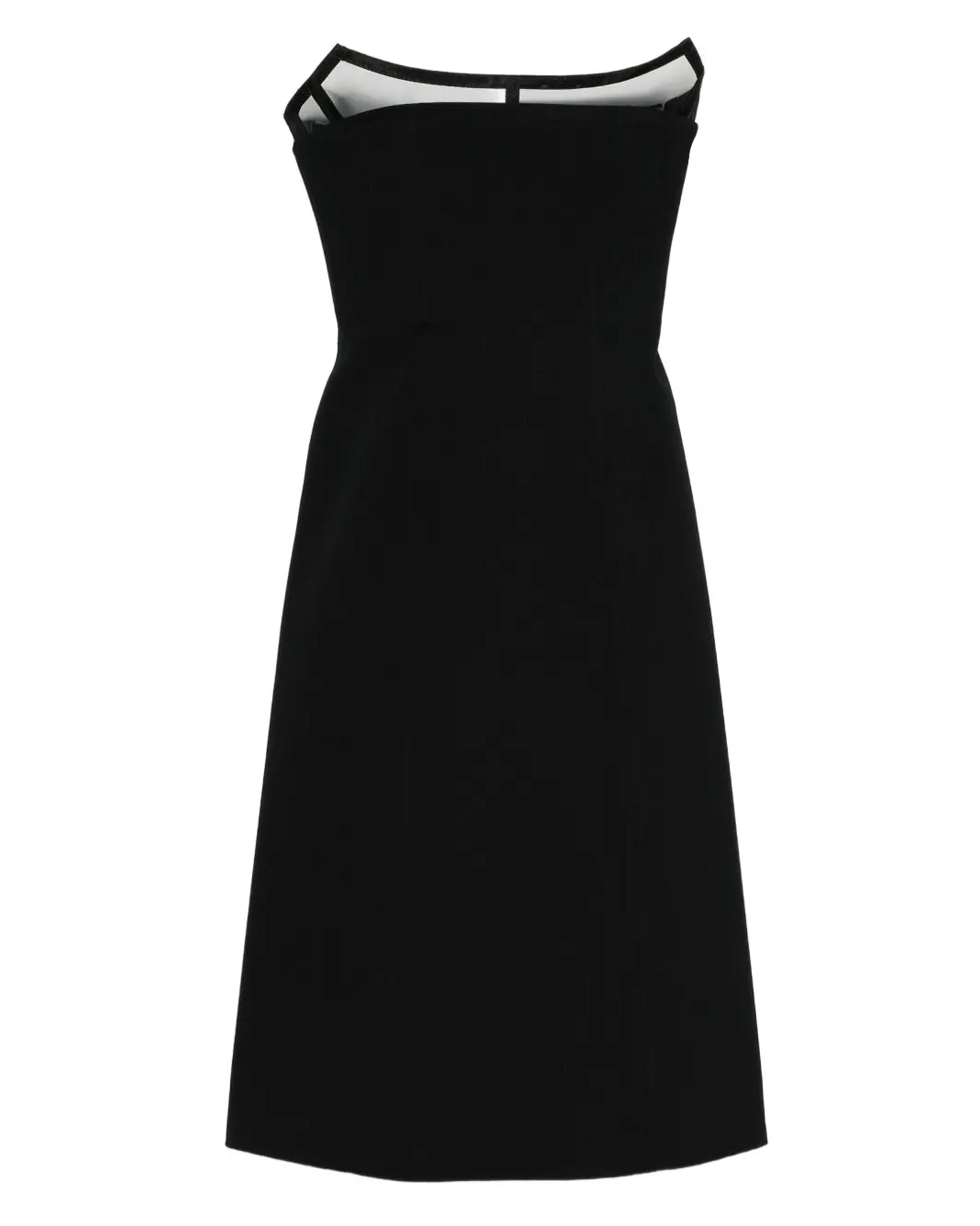 Robe double en crêpe