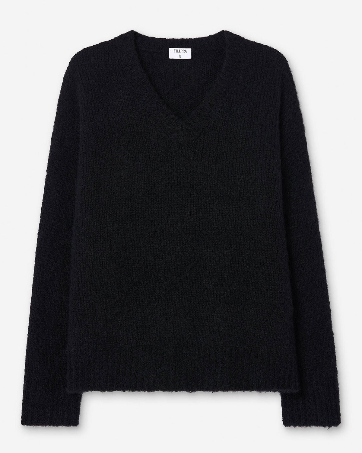 Hairy V-Neck Sweater