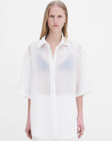 Short Sleeve Crinkle Shirt