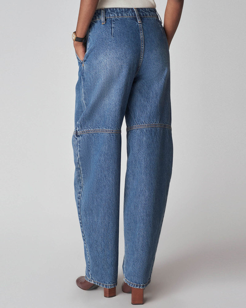 High Waist Balloon Jeans