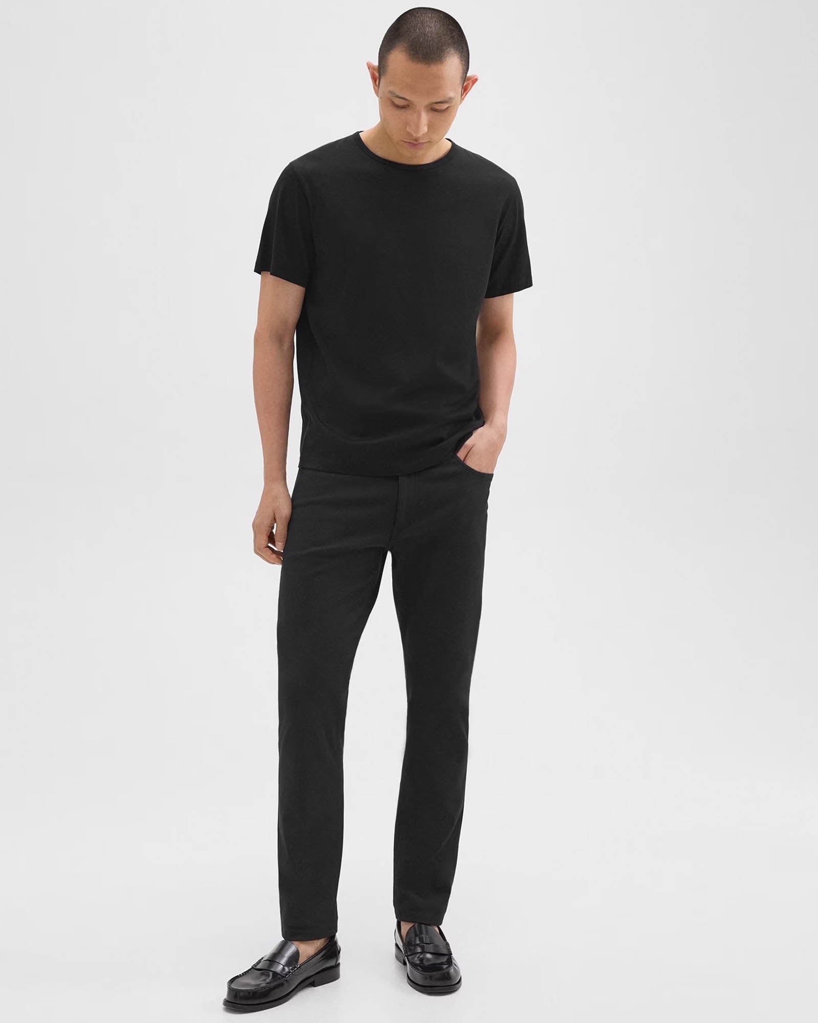 Pantalon en sergé Raffi