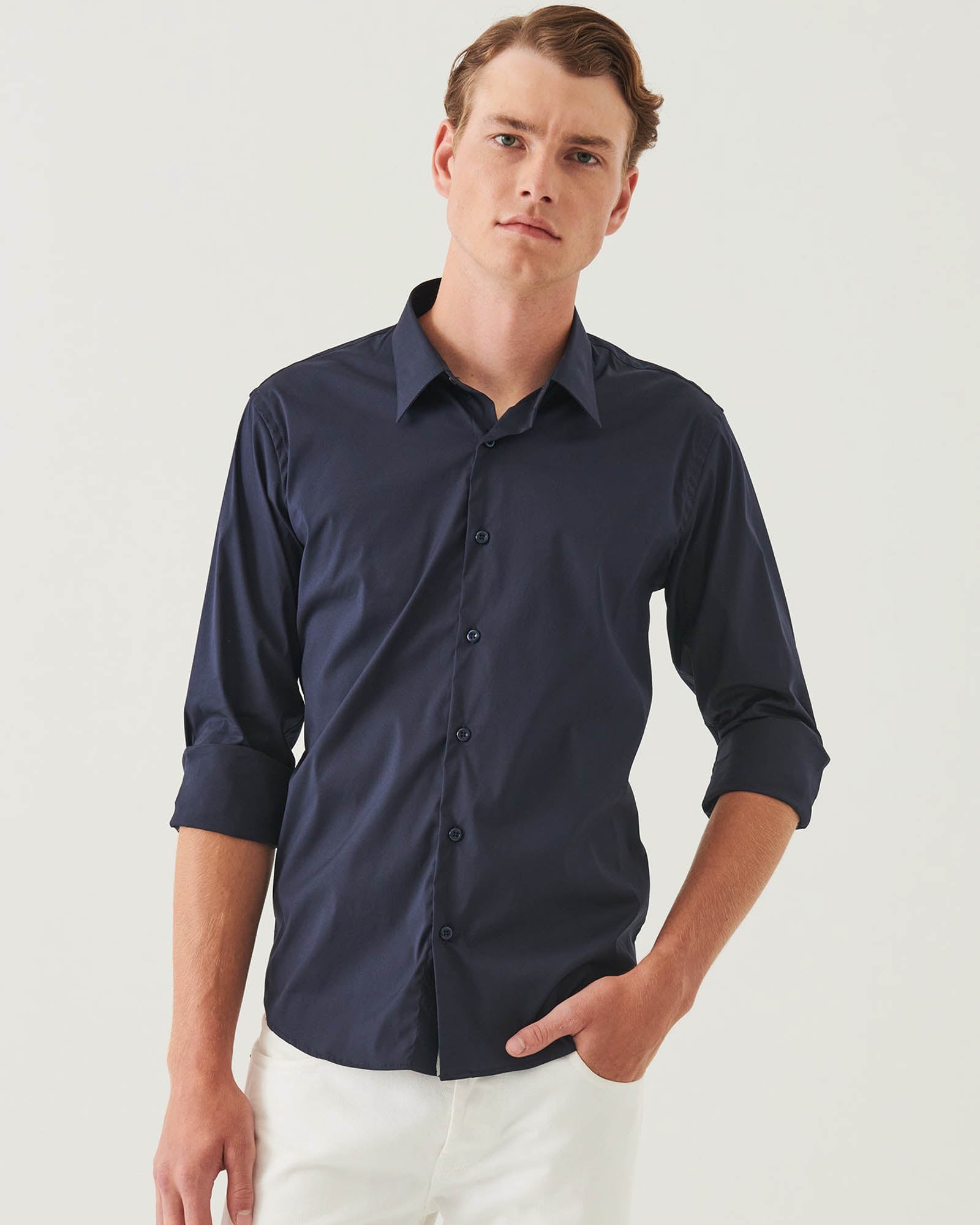 Long Sleeve Darted Shirt