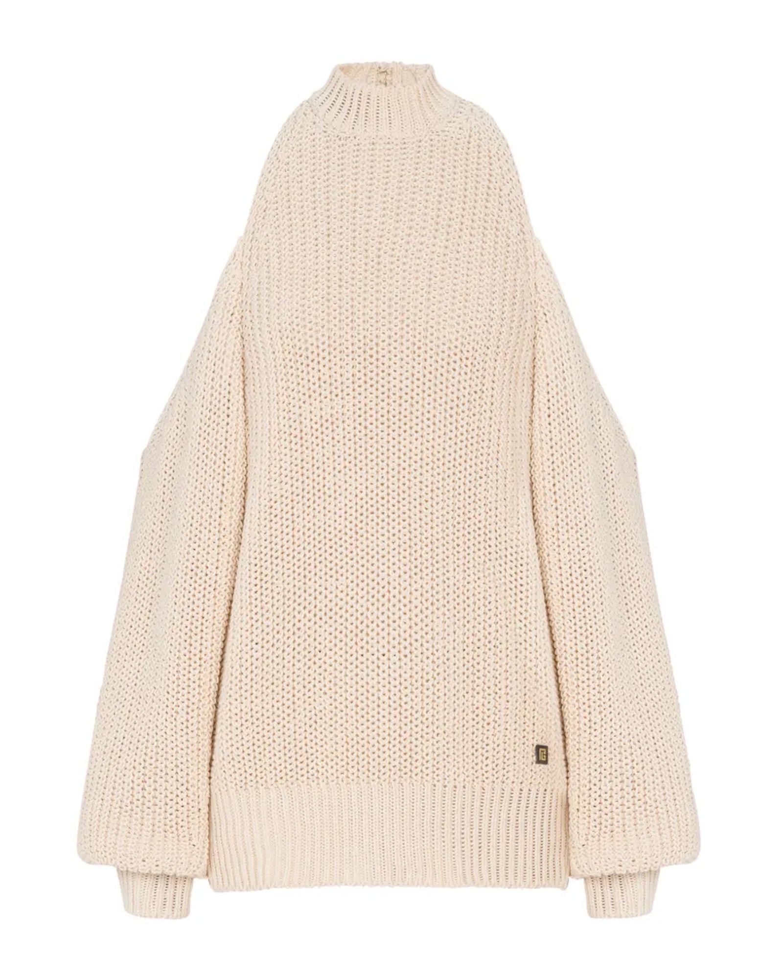 Open Shoulder Sweater