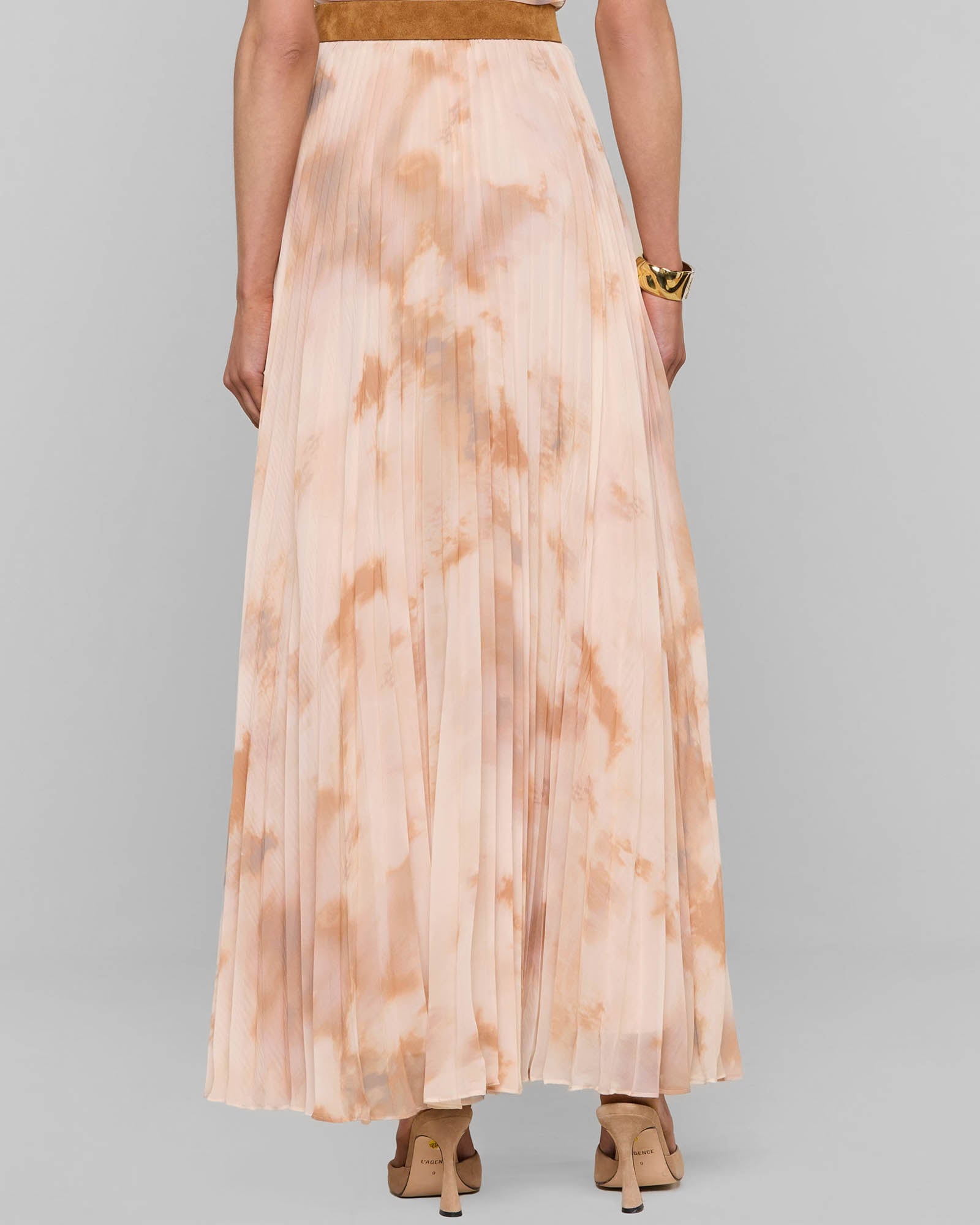Torin Pleat Skirt