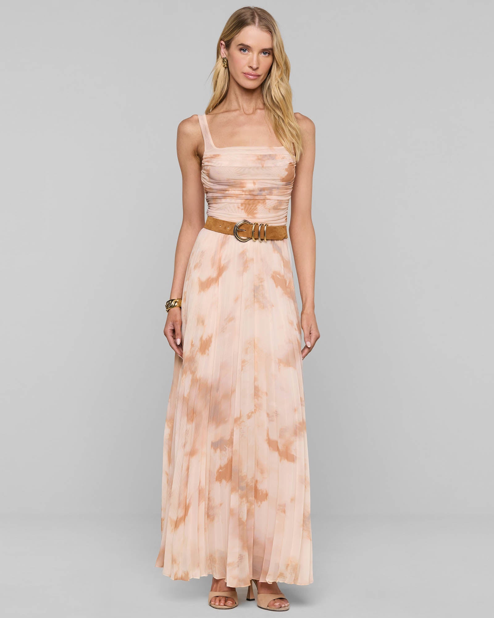 Torin Pleat Skirt