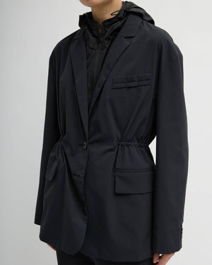 Blazer anorak avec gilet zippé