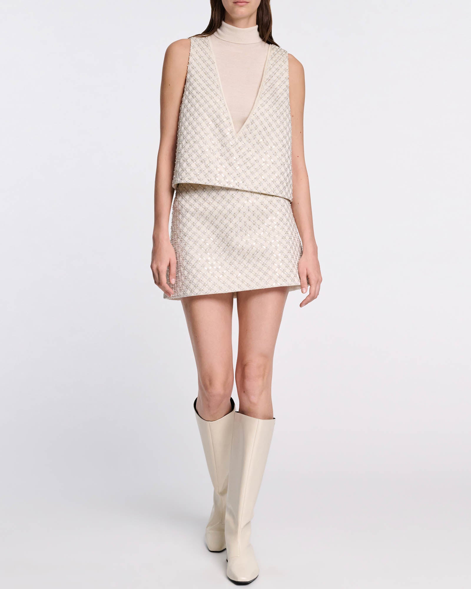 Sparkling Statement Skirt