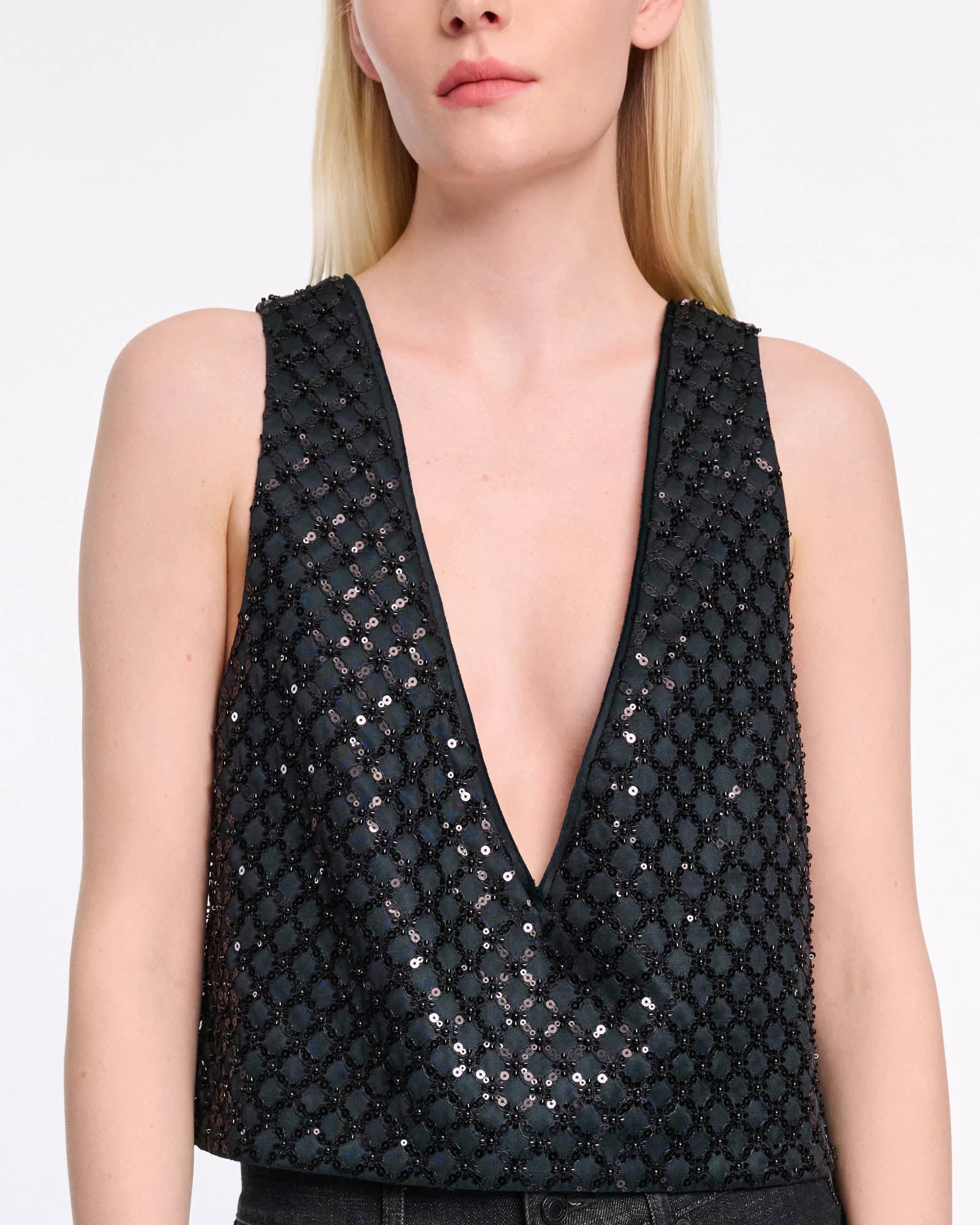 Sparkling Statement Top