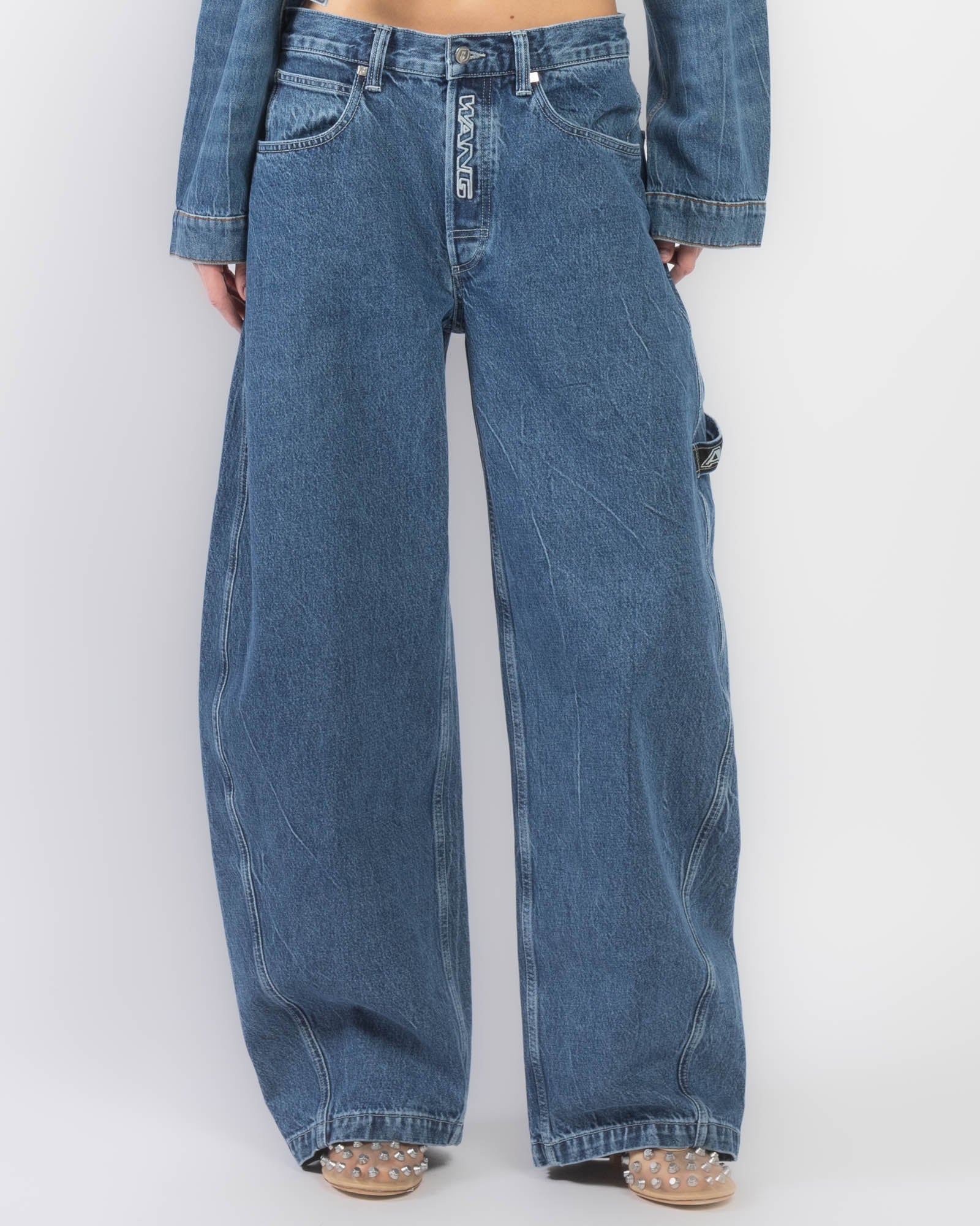 Underwear Waist Round Jeans
