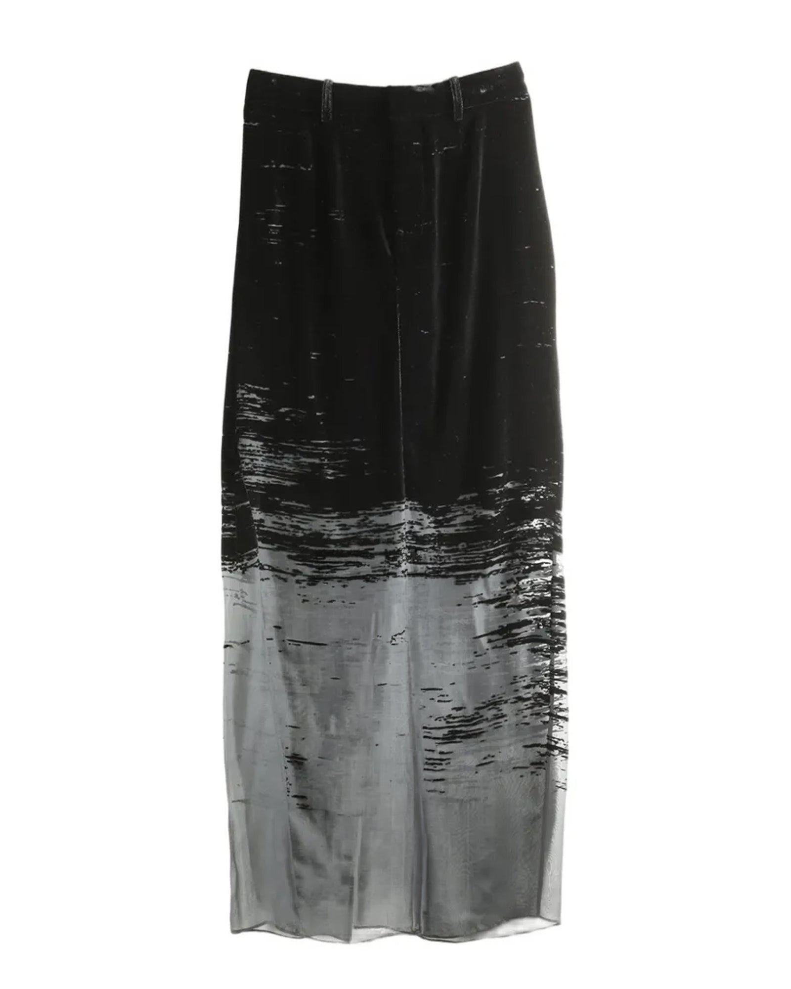 Glitch Maxi Skirt