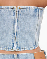 Denim Tube Top