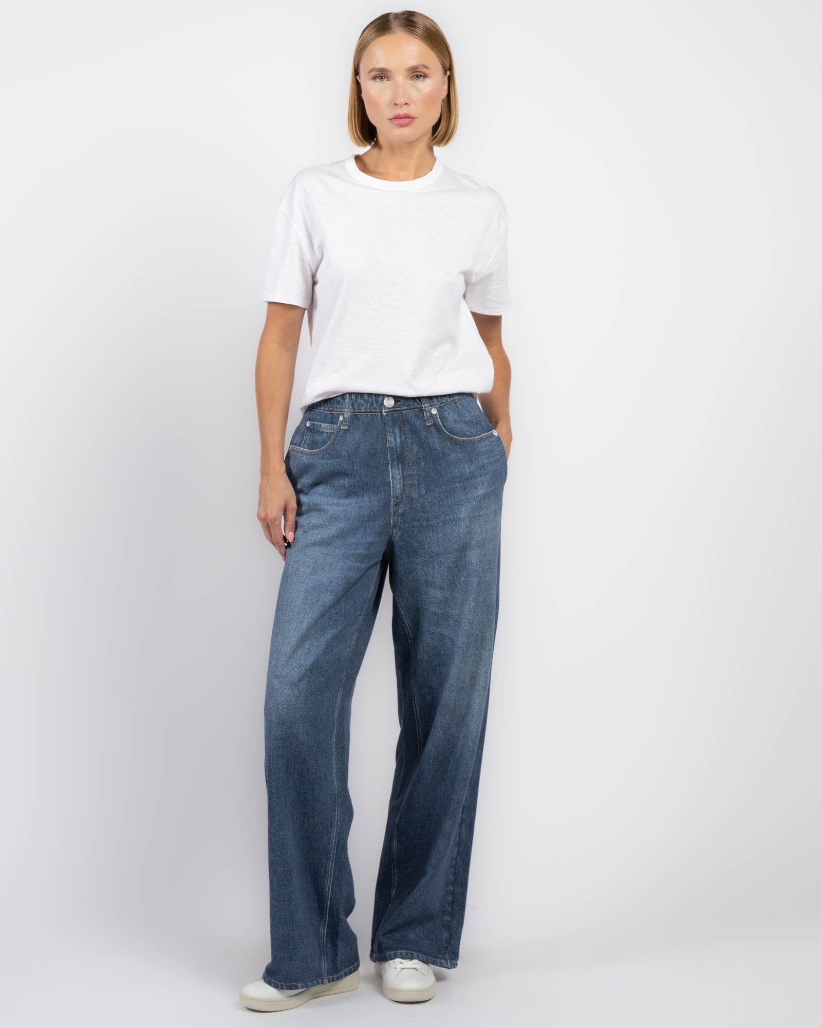 RAG & BONE Miramar Wide Leg Jeans