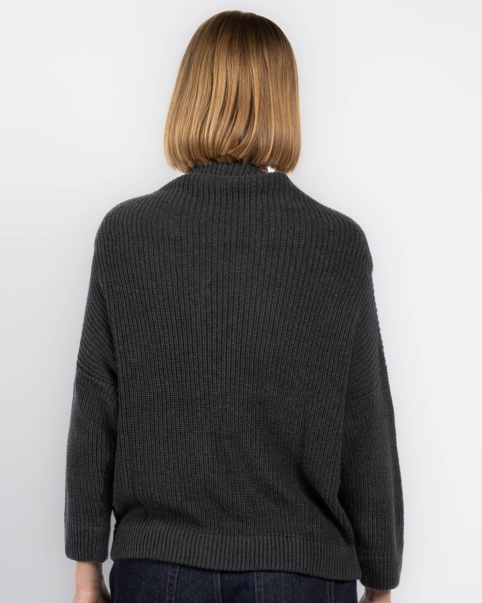 Pull à col cheminée