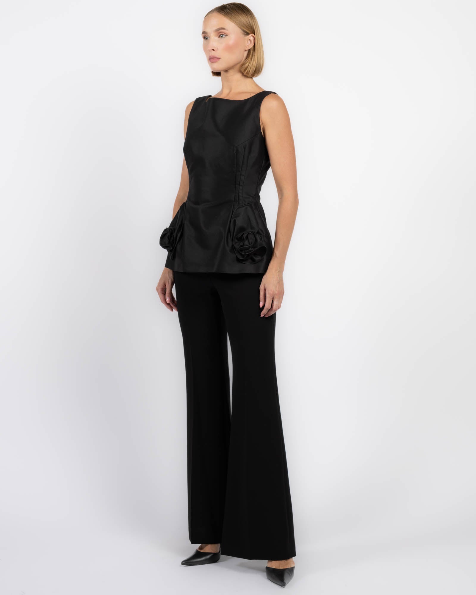Rose Applique Blouse