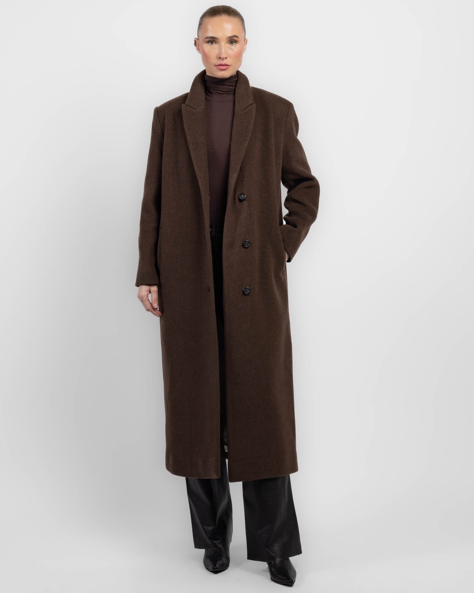 Manteau Clooney Man x Écharpe