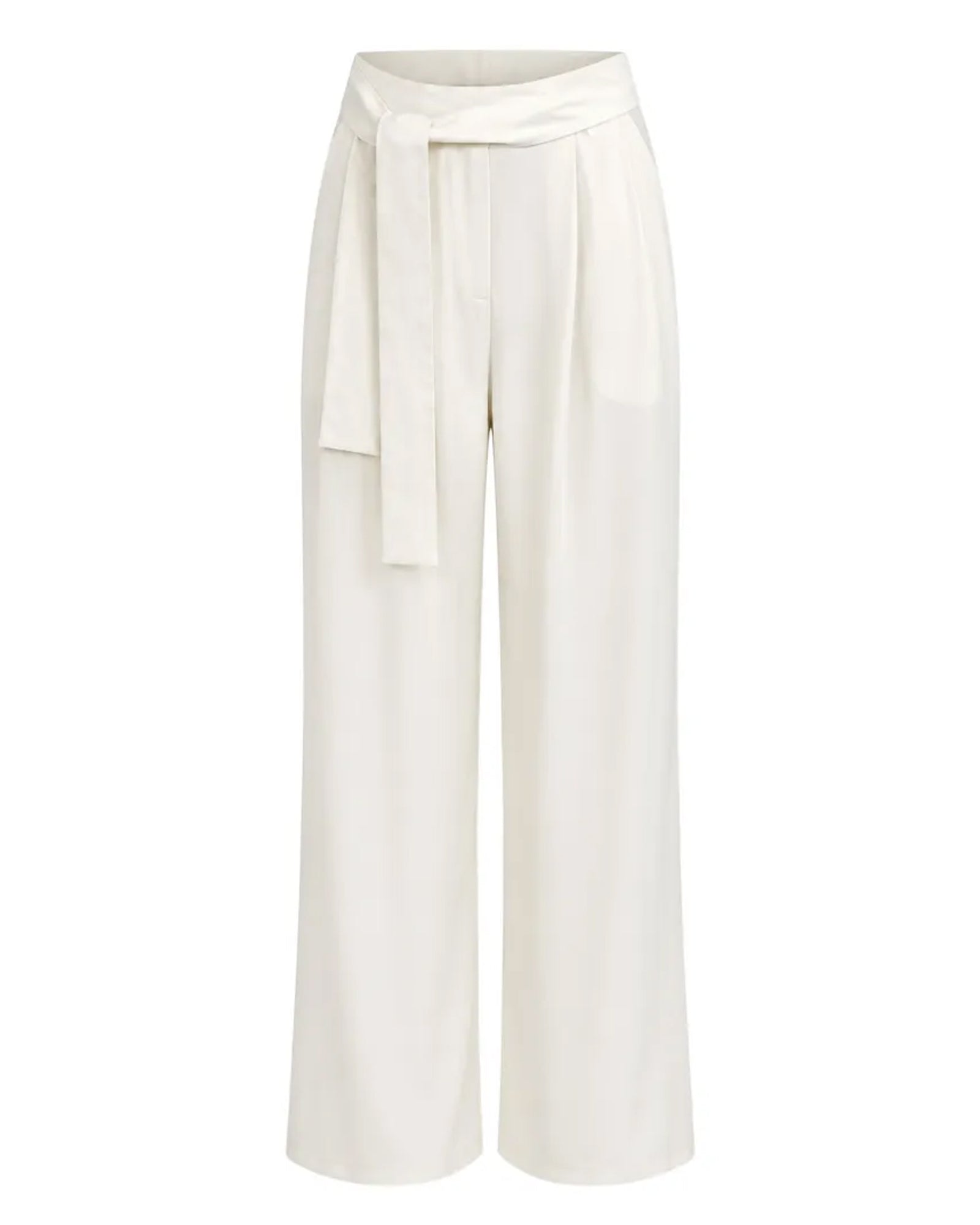 Wide Leg Belt Pants