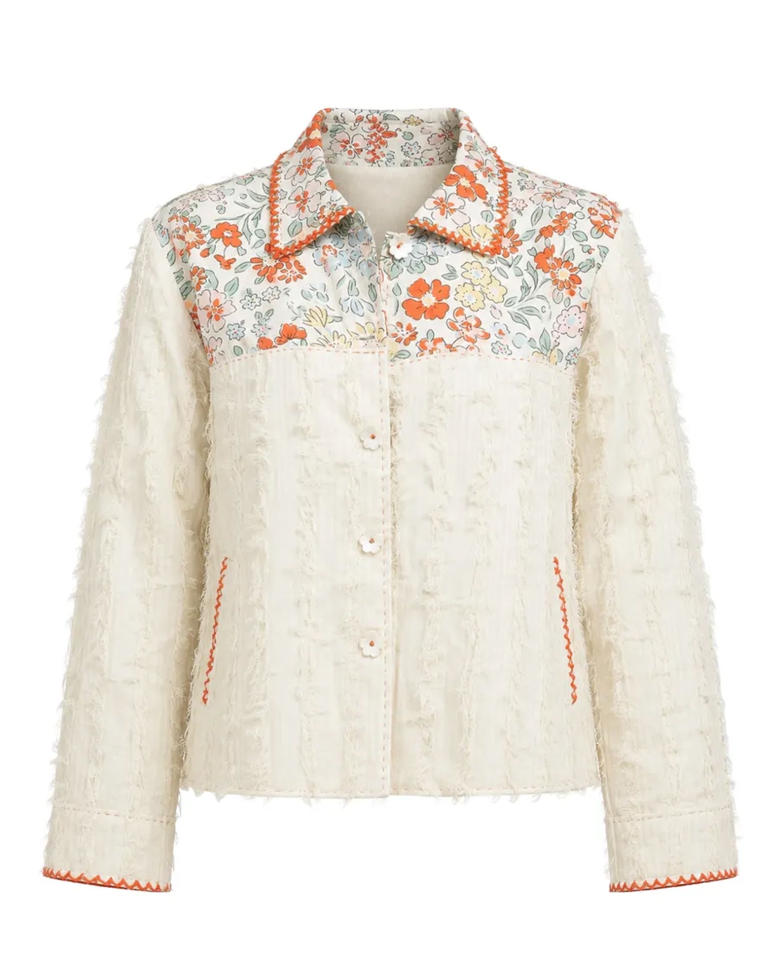 Embroidered Reversible Jacket