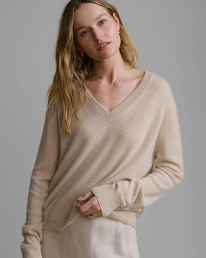 Flynn Cashmere V-Neck