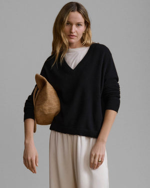 Flynn Cashmere V-Neck