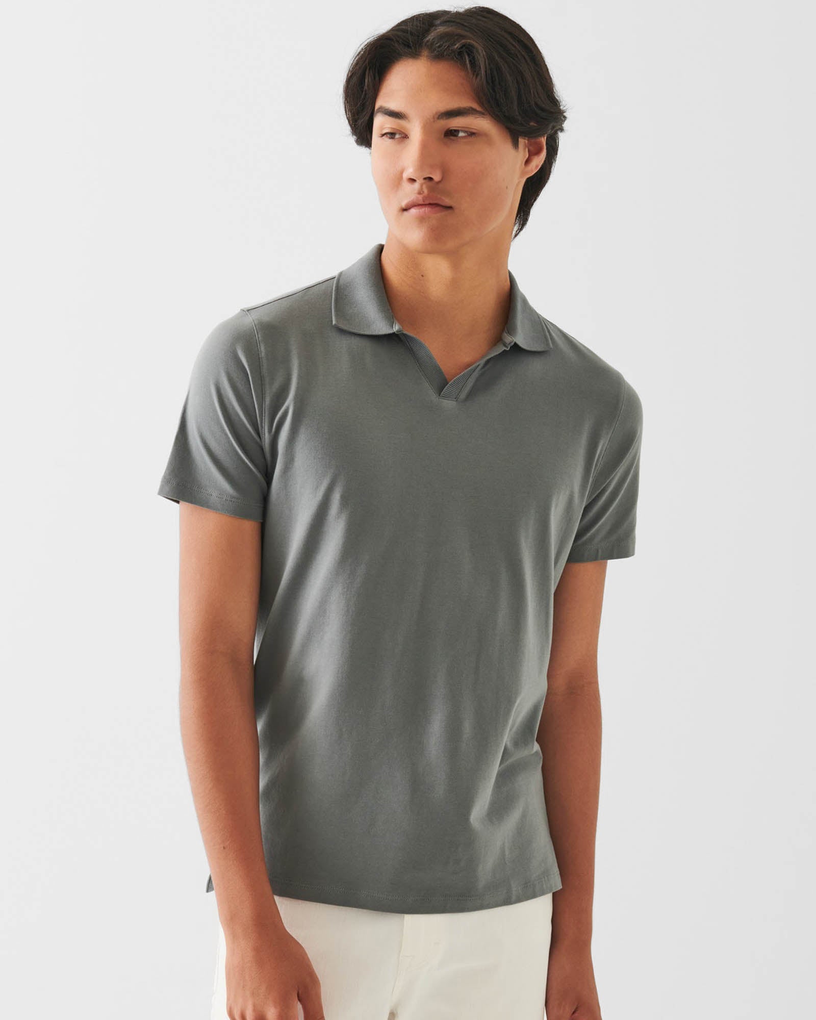Iconic Short Sleeve Open Polo