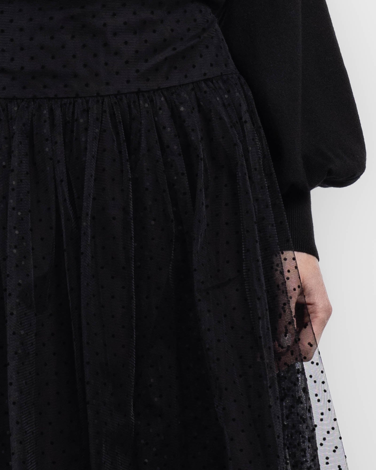 ZIMMERMANN Tulle Polka Dot Skirt